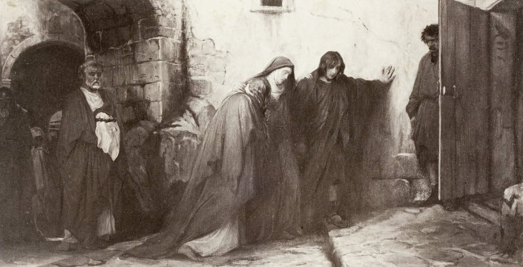 Detail of Le retour du Golgotha by Paul Delaroche