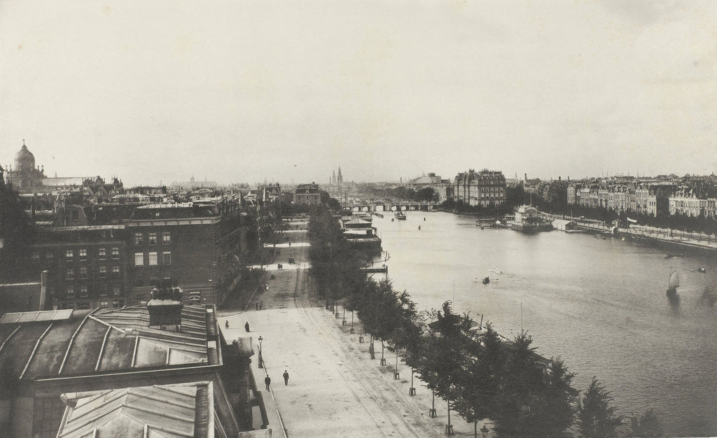 Detail of Amsteldijk at the Ceintuurbaan by Gerrit Hendricus Heinen