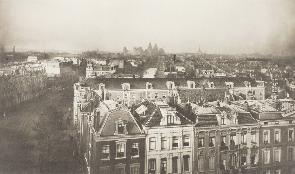 Detail of Frederiksplein Weteringschans by Gerrit Hendricus Heinen