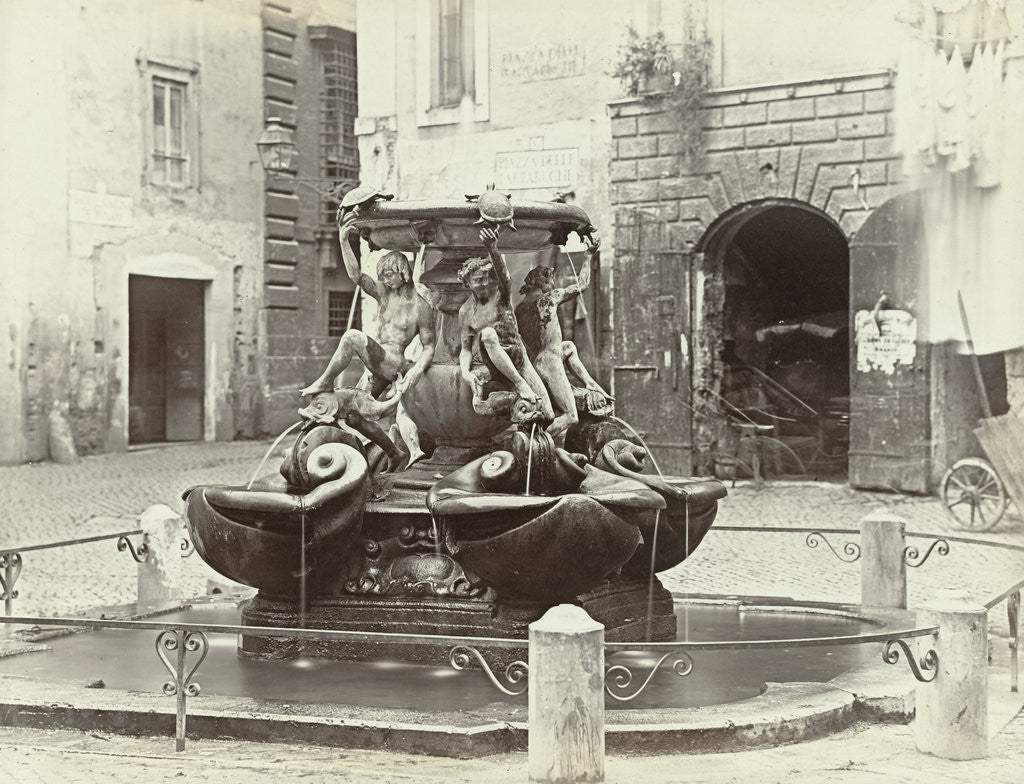 Detail of Fontana delle Tartarughe by Anonymous