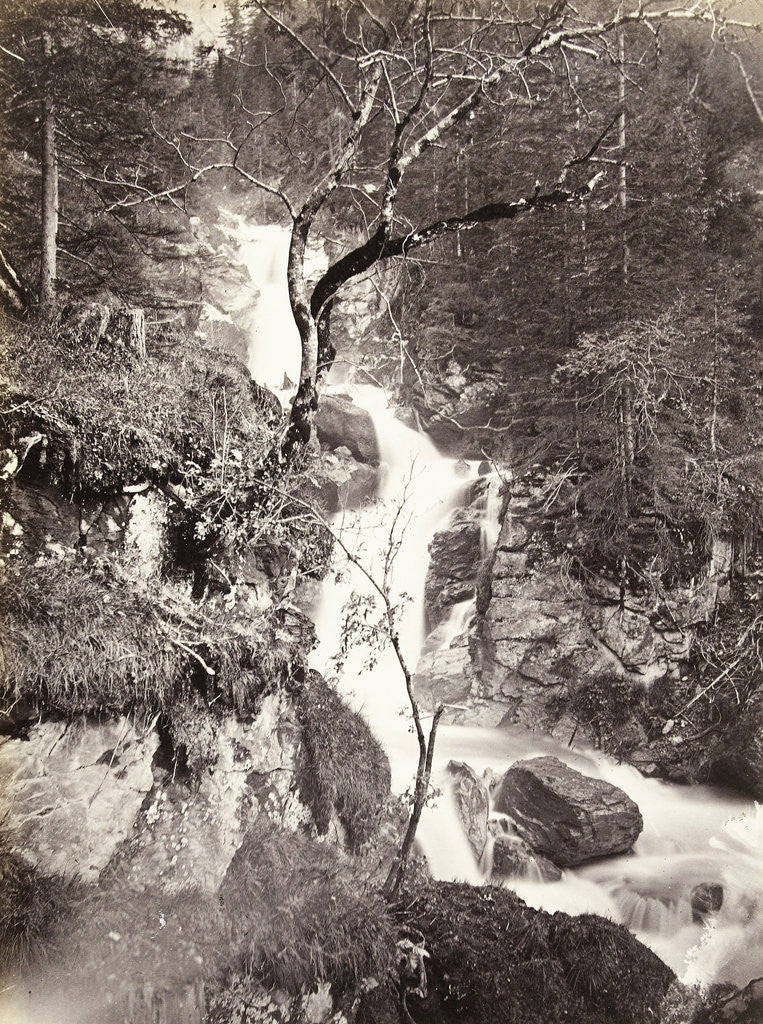 Detail of Waterfall in the River Kander, Switzerland by William England