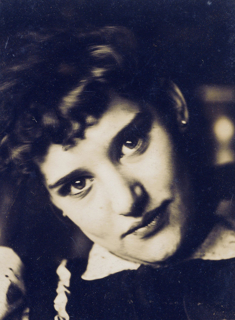 Detail of Portrait of Lise Jordan by Willem Witsen