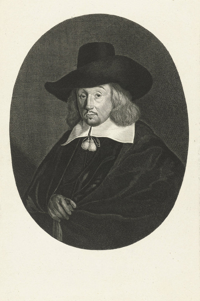 Detail of Portrait of Matthias Gherwen by Hendrik Bary