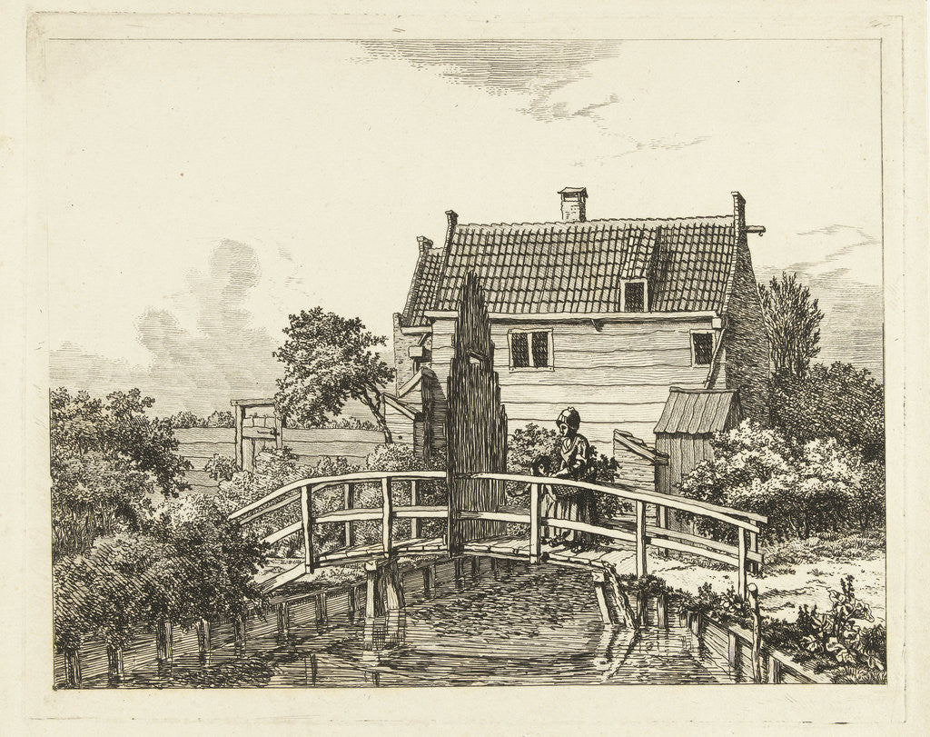 Detail of Jan Hanzenpad outside the Raampoort by Anthonie van den Bos