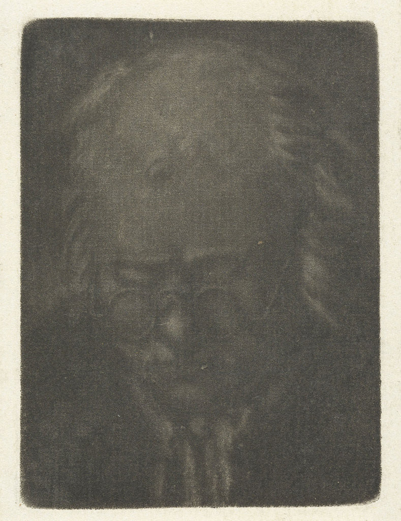 Detail of Head of a man with glasses by Anthonie van den Bos