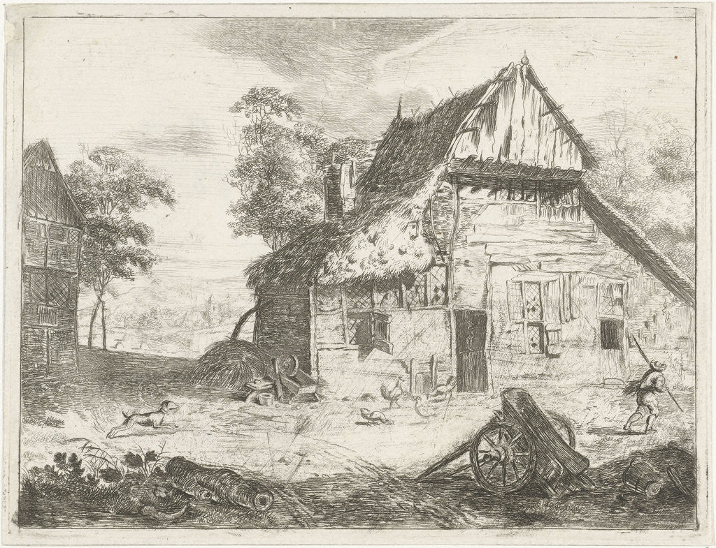 Detail of Farm by Jabez Heenck
