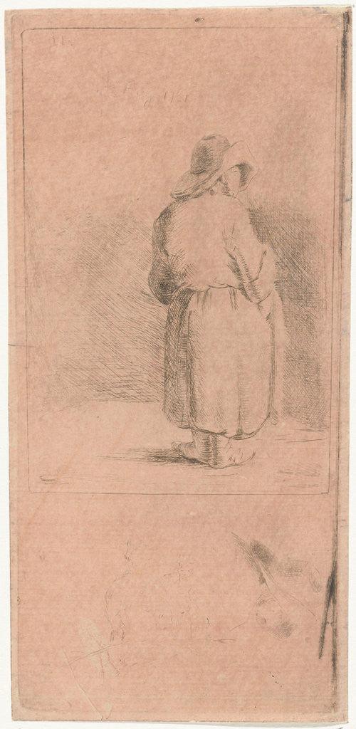 Detail of Standing figure by Jabes Heenck