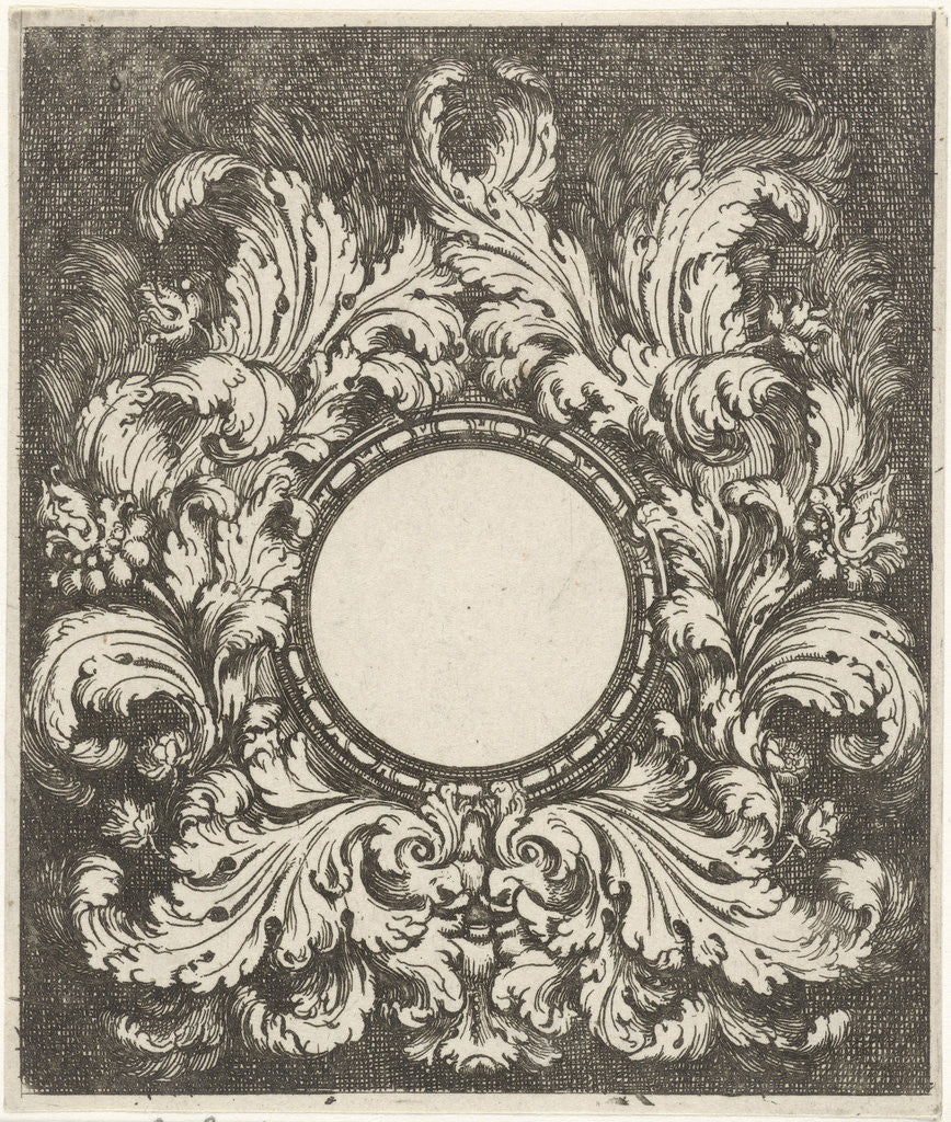 Detail of ornamental medallion by Gerard de Lairesse
