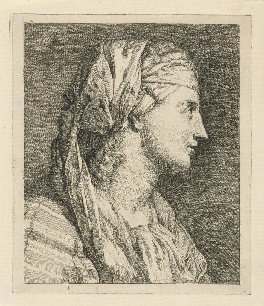 Detail of Portrait of an Unknown Woman by Hendrik van Limborch