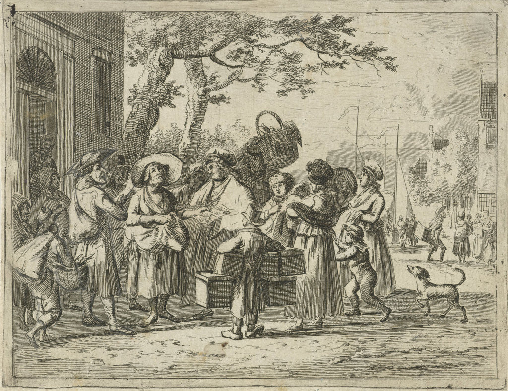 Detail of Street Singers by Christiaan Meijer