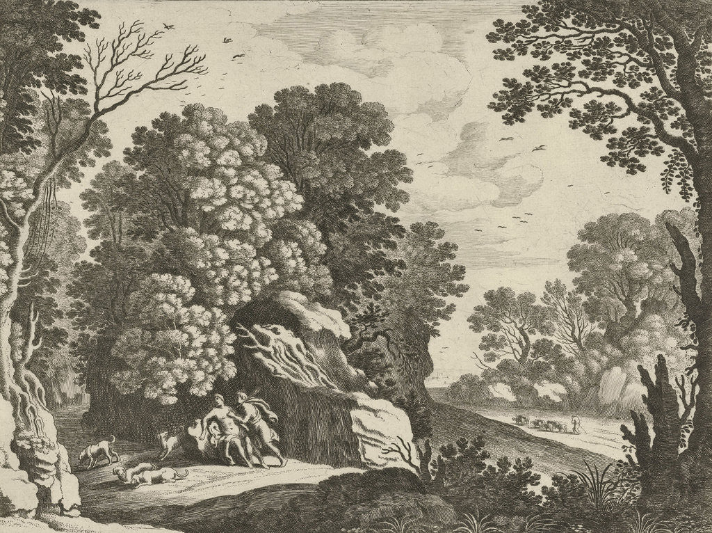 Detail of Cephalus and Procris by Antoine Bonenfant