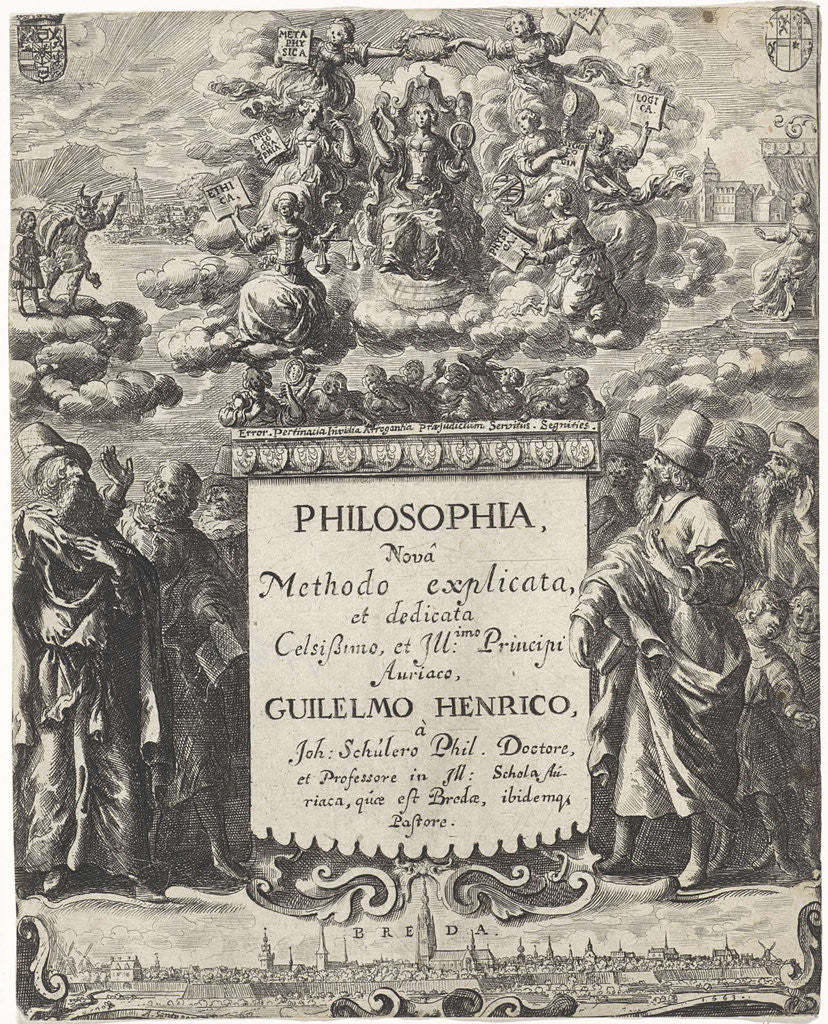 Detail of Allegory of philosophy by Anonymous