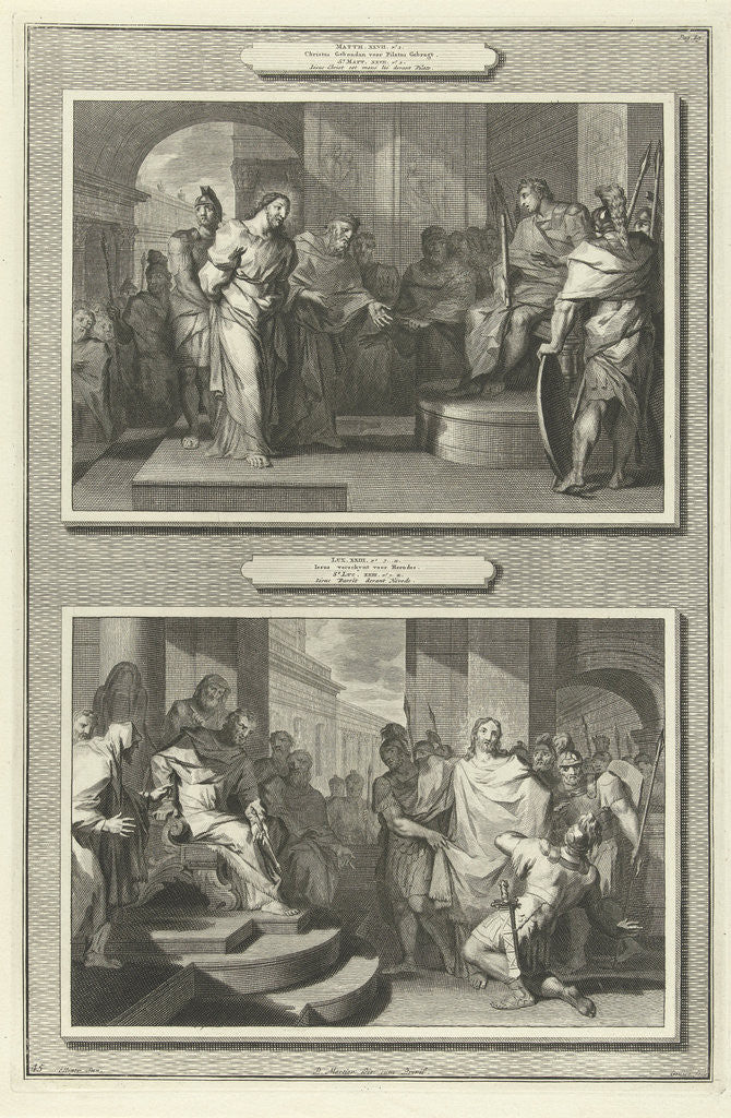 Detail of Christ before Pilate and Herod by Anonymous