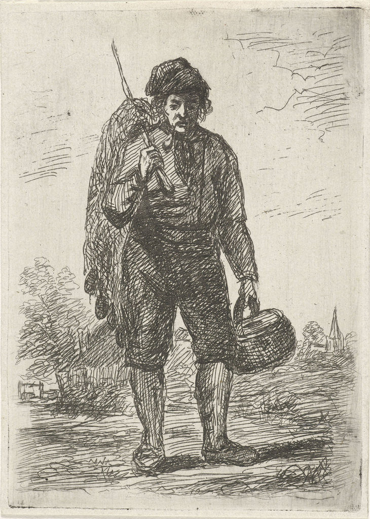 Detail of Fisherman by David van der Kellen II