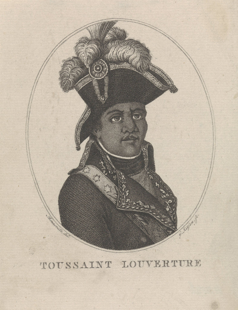 Detail of Portrait of Toussaint Louverture by Govert Kitsen