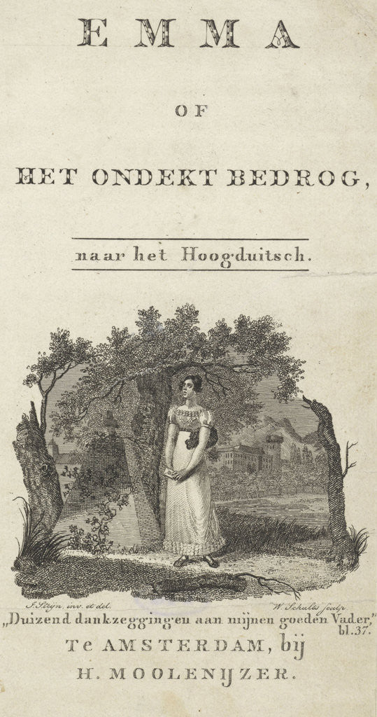 Detail of Woman at a grave by Hendrik Moolenyzer