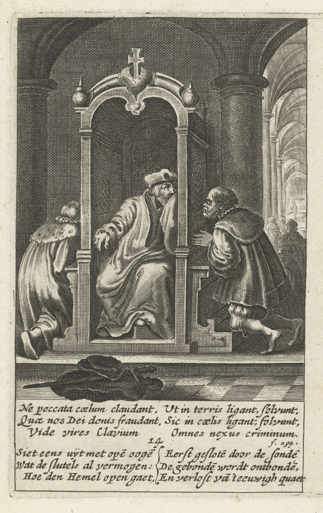 Detail of Confession, 14 by Hendrik Aertssens