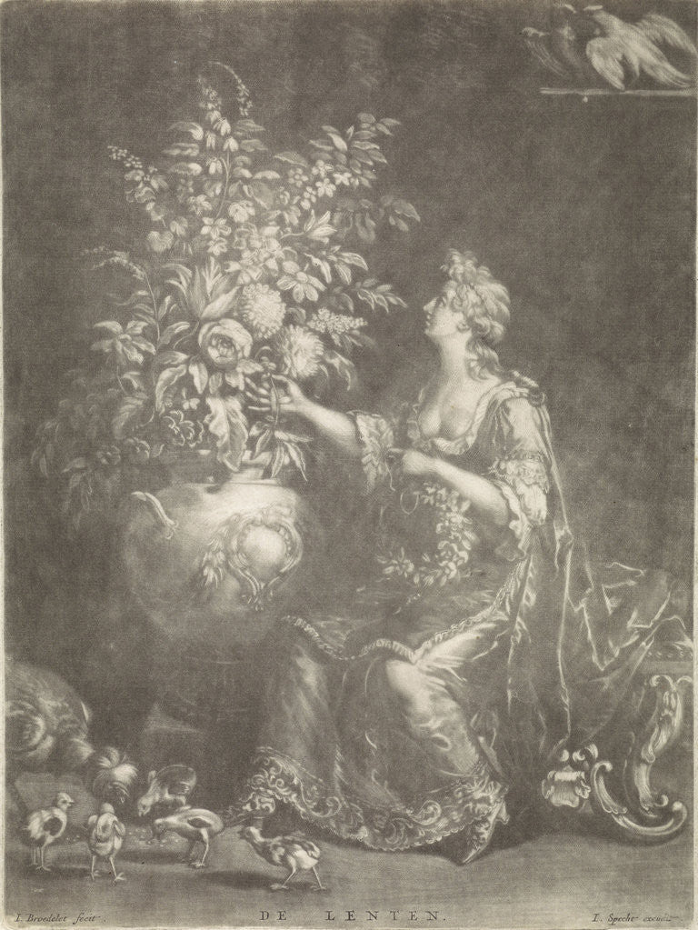 Detail of Spring by Caspar Specht