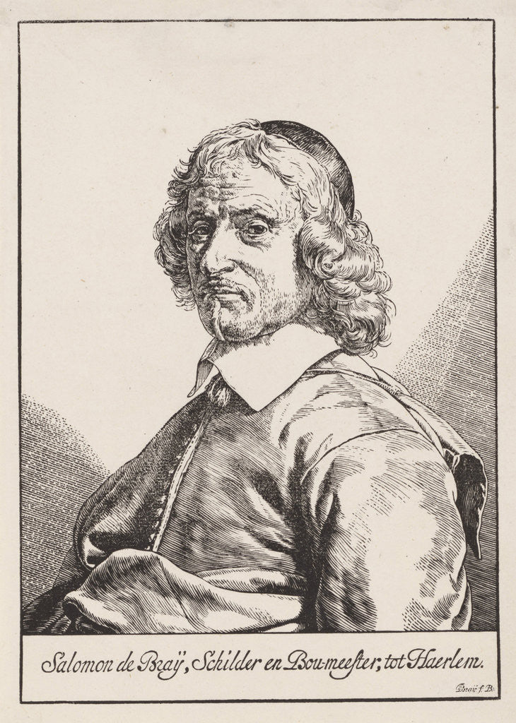 Detail of Portrait of Salomon de Bray by Jan de Bray