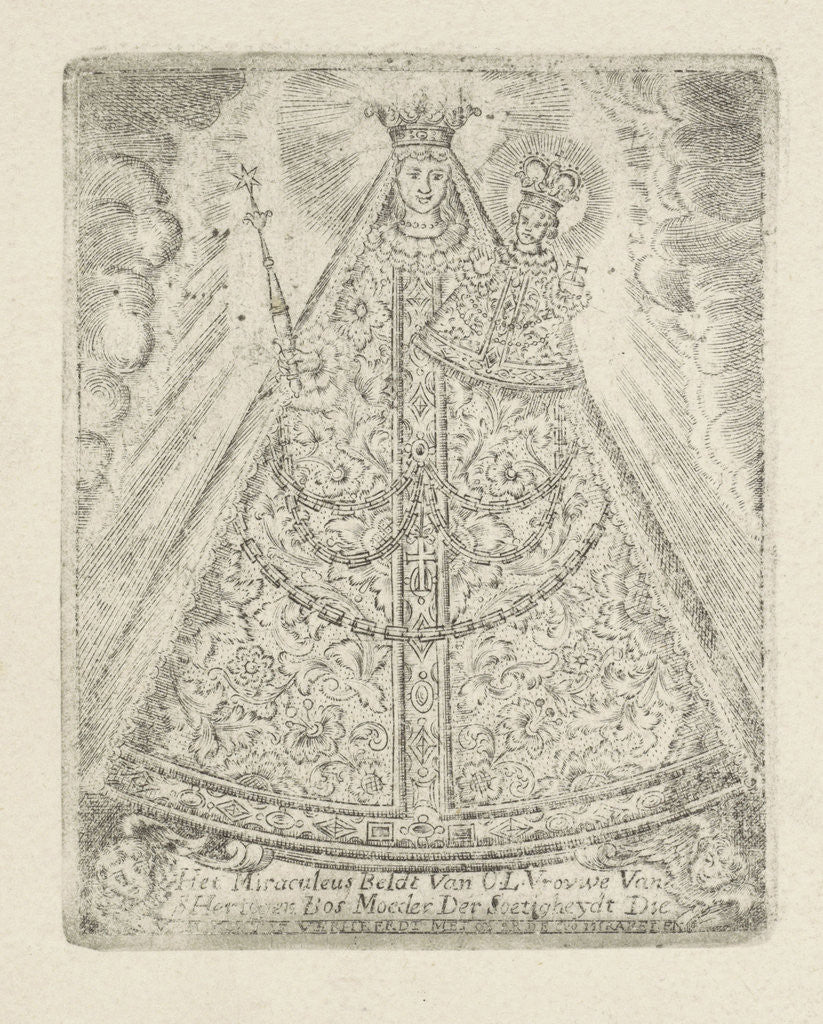 Detail of Picture of Sweet Lady of Den Bosch by Anonymous