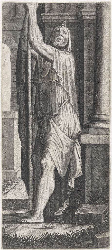 Detail of Apostle Mattias by Lambertus Suavius