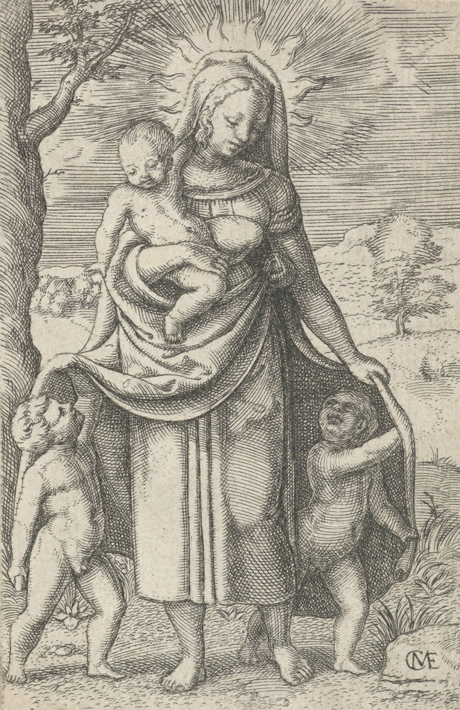 Detail of Love by Cornelis Massijs