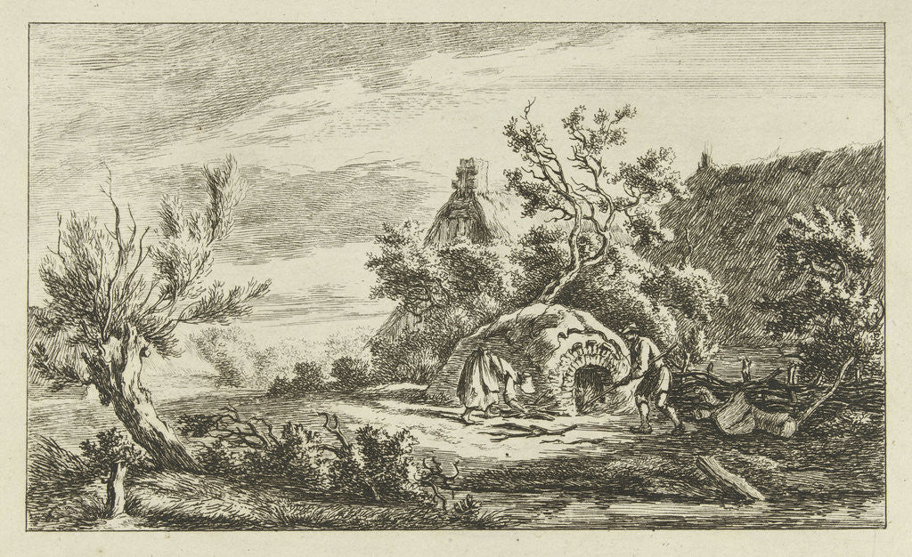 Detail of Furnace for a farm by Carel Lodewijk Hansen