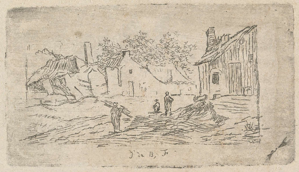 Detail of Country by baron Reinierus Albertus Ludovicus van Isendoorn à Blois