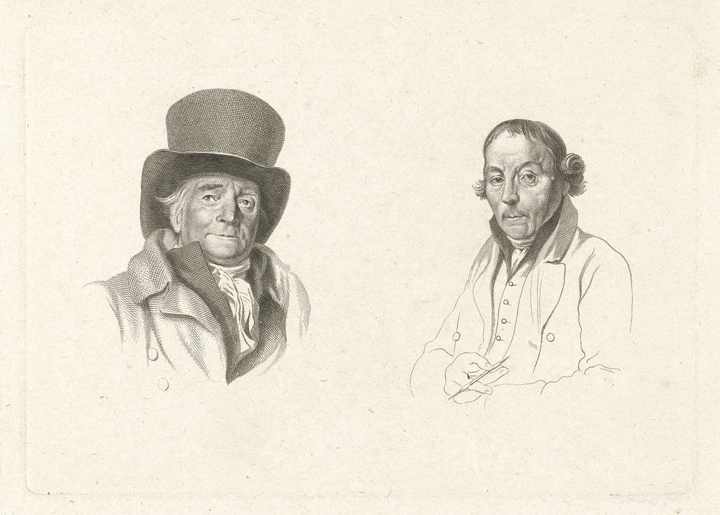 Detail of Portraits of John Peter of Horstok and Warner Horstink by Wybrand Hendriks
