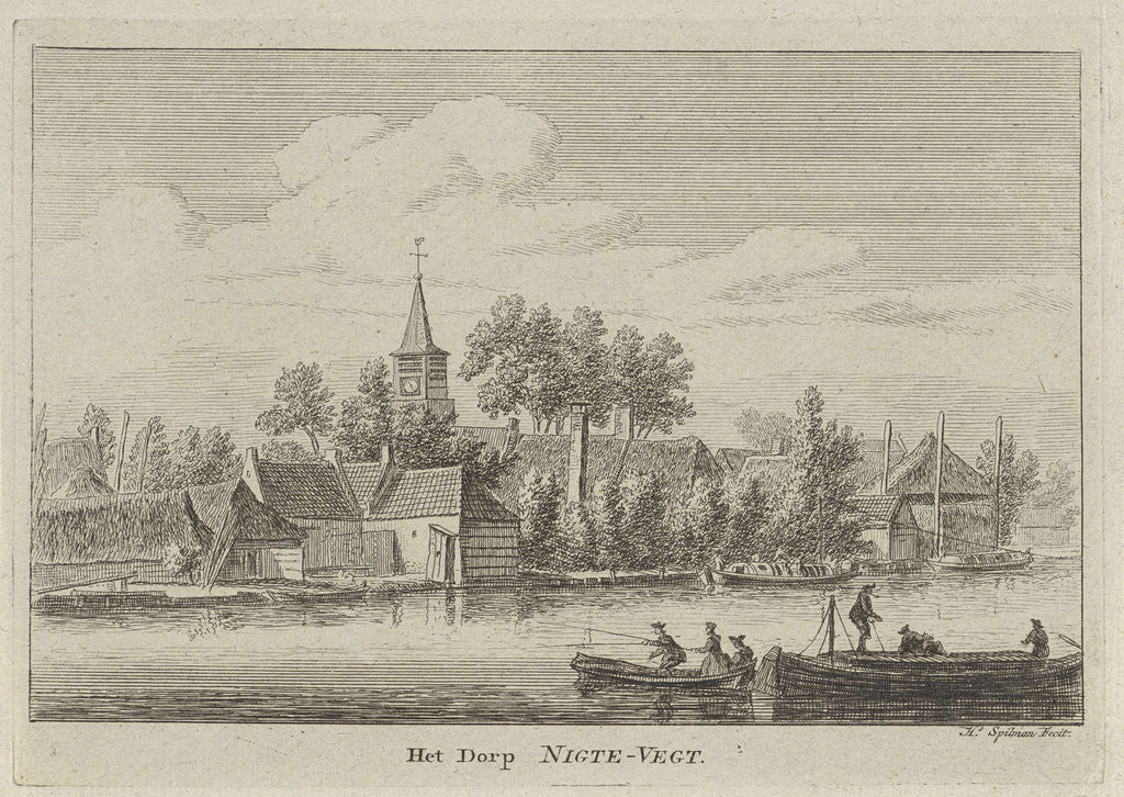 Detail of Nigtevecht the Netherlands by Hendrik Spilman