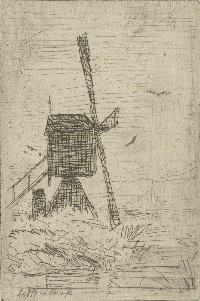 Detail of Mill by Louwrens Hanedoes