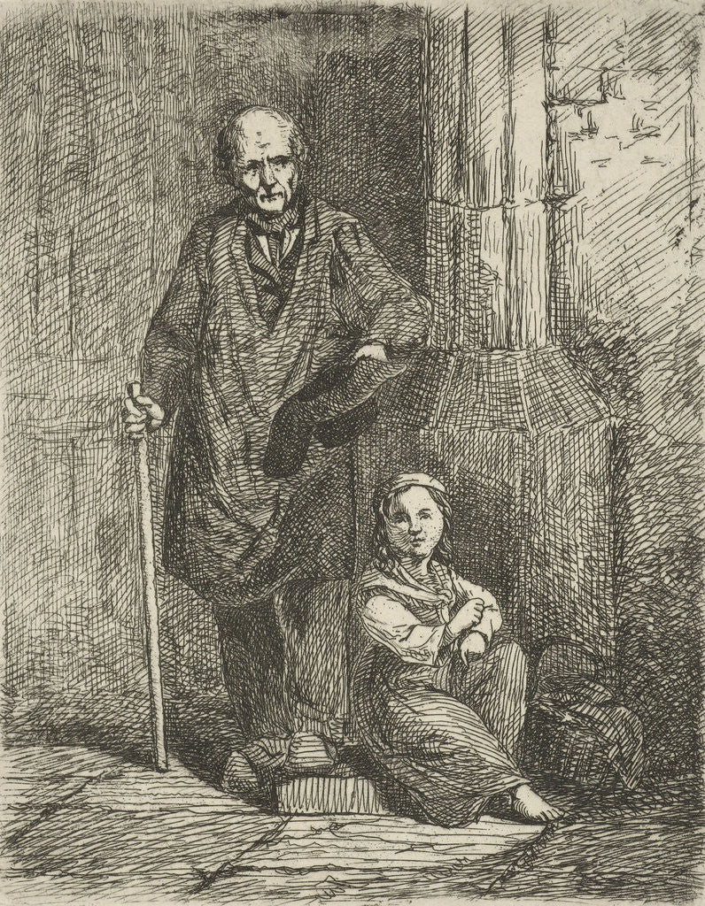 Detail of Beggar by David van der Kellen II