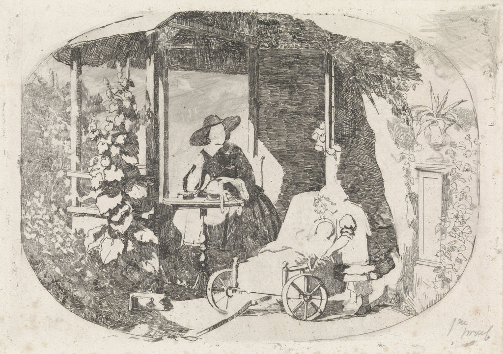 Detail of Summerhouse by David van der Kellen III