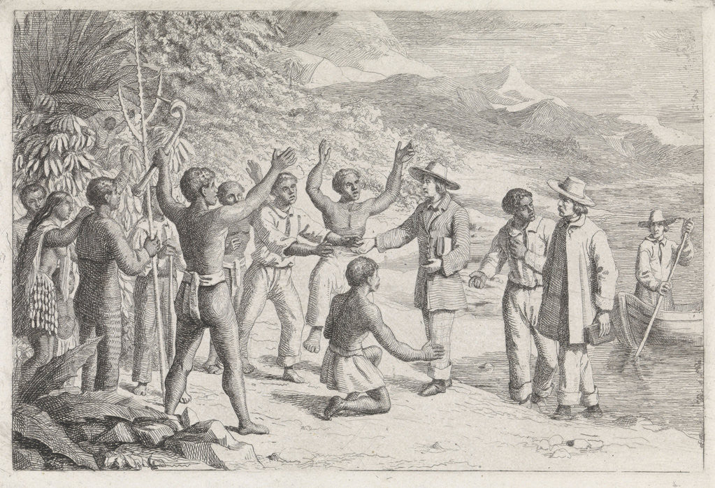 Detail of Missionaries by David van der Kellen III