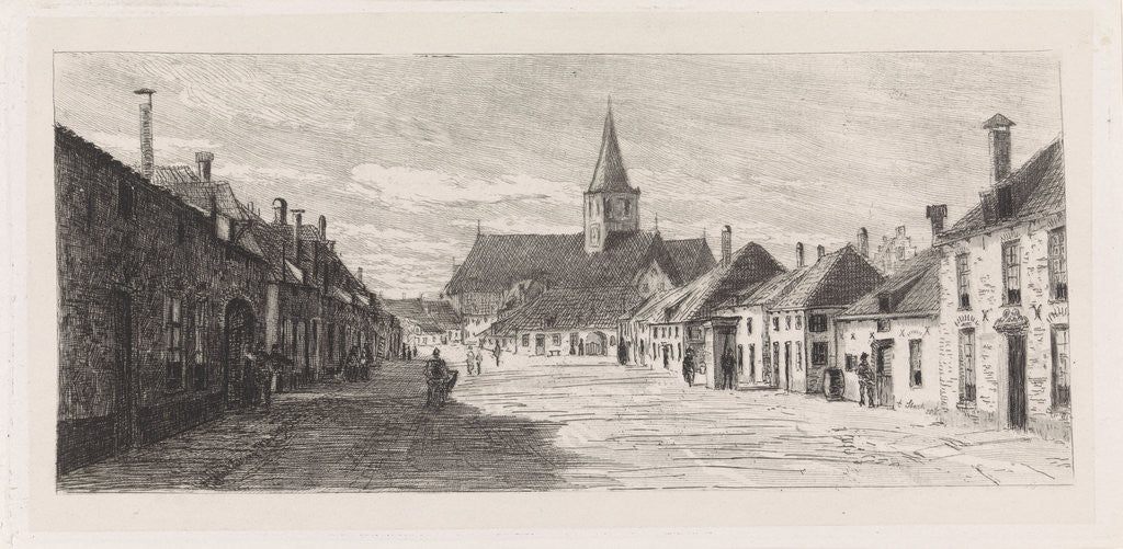 Detail of Amersfoort by Elias Stark