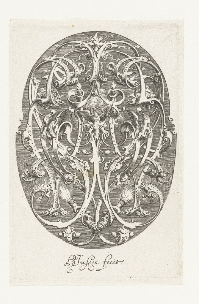 Detail of Fire by Hans Janssen