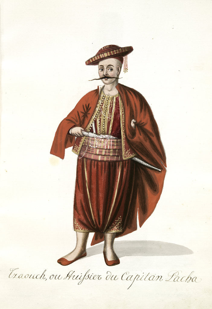 Detail of Tzaouch by Mahmud II