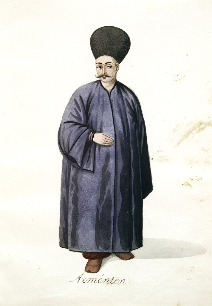 Detail of Arménien by Mahmud II