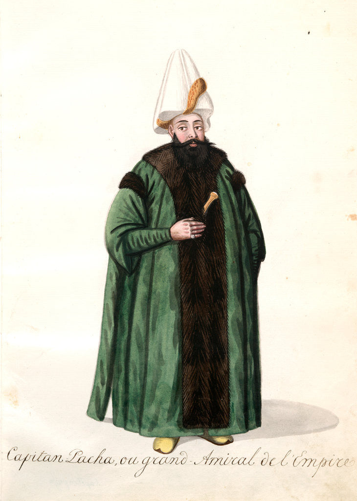 Detail of Capitan pacha by Anonymous