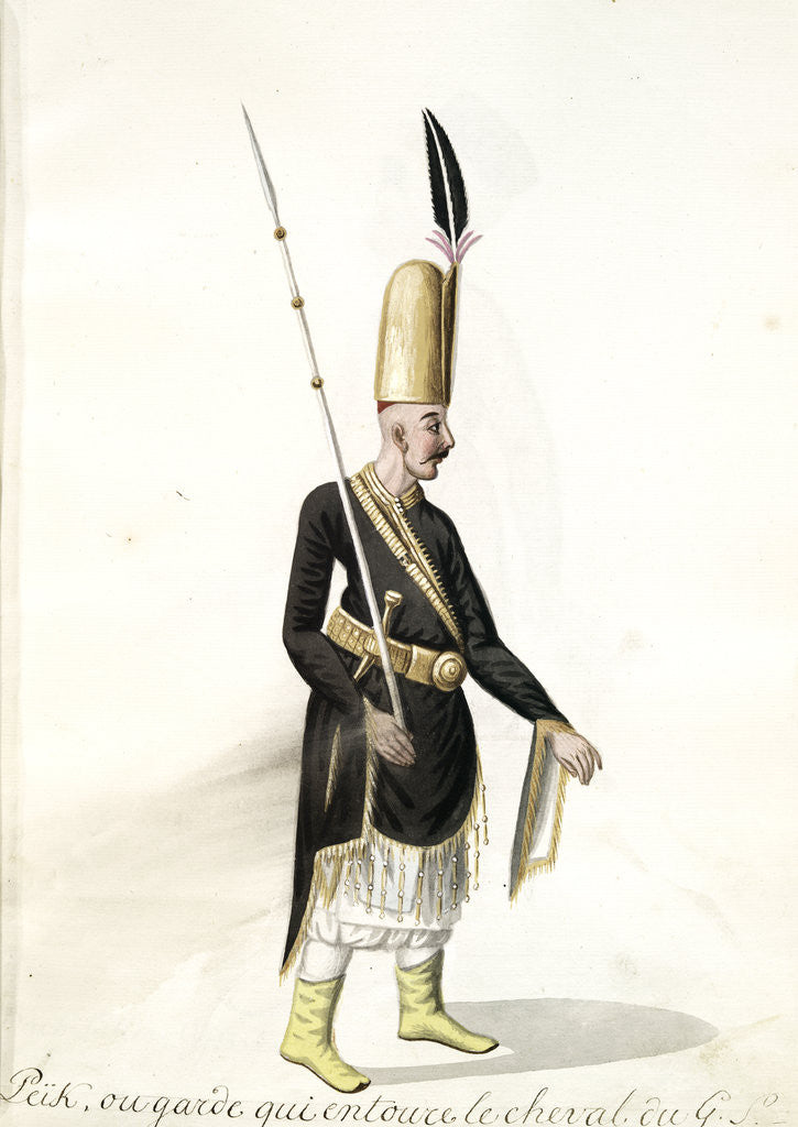 Detail of Peïk by Mahmud II