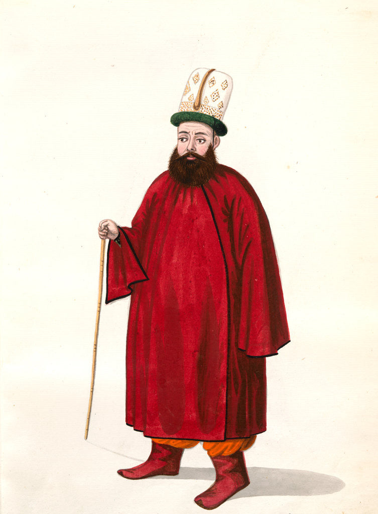 Detail of Couloumbatzi-bachy by Mahmud II