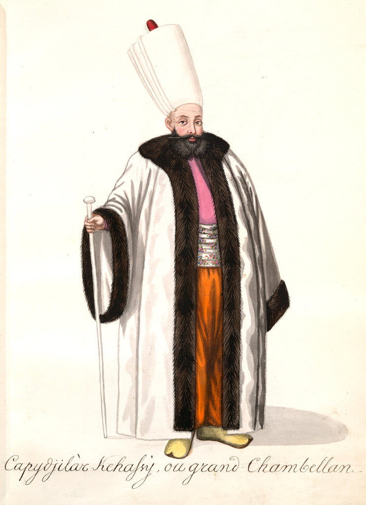 Detail of Capydjilar kehassy by Mahmud II