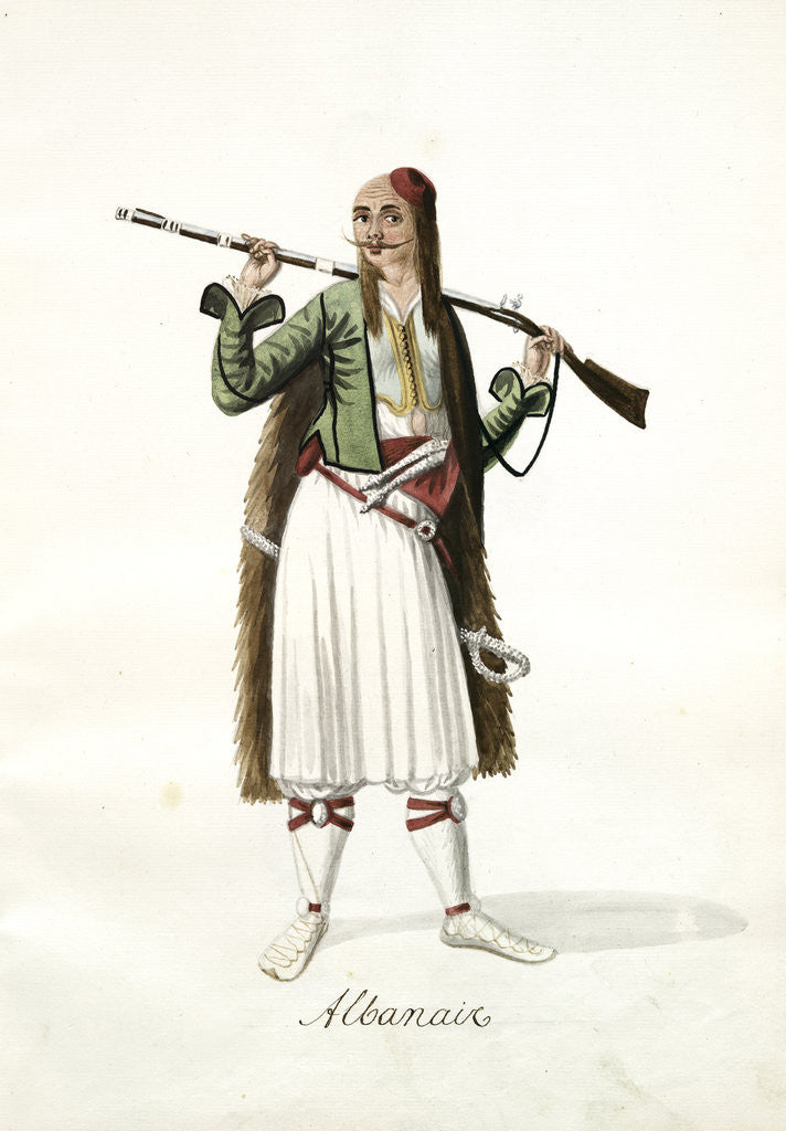 Detail of Albanais by Mahmud II