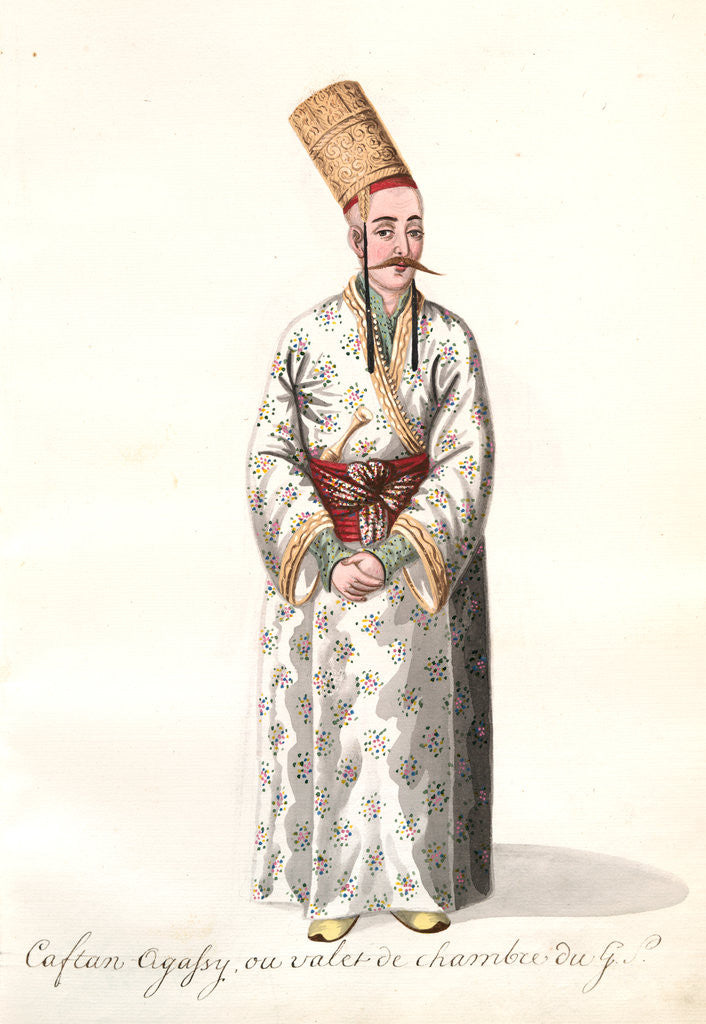 Detail of Caftan-agassy by Mahmud II