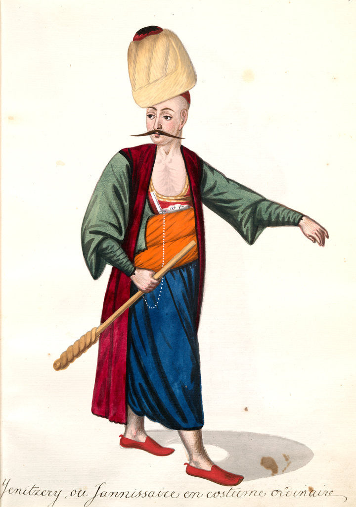 Detail of Yenitzery by Mahmud II