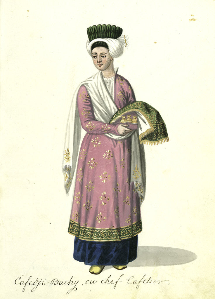 Detail of Cafedji-bachy by Mahmud II