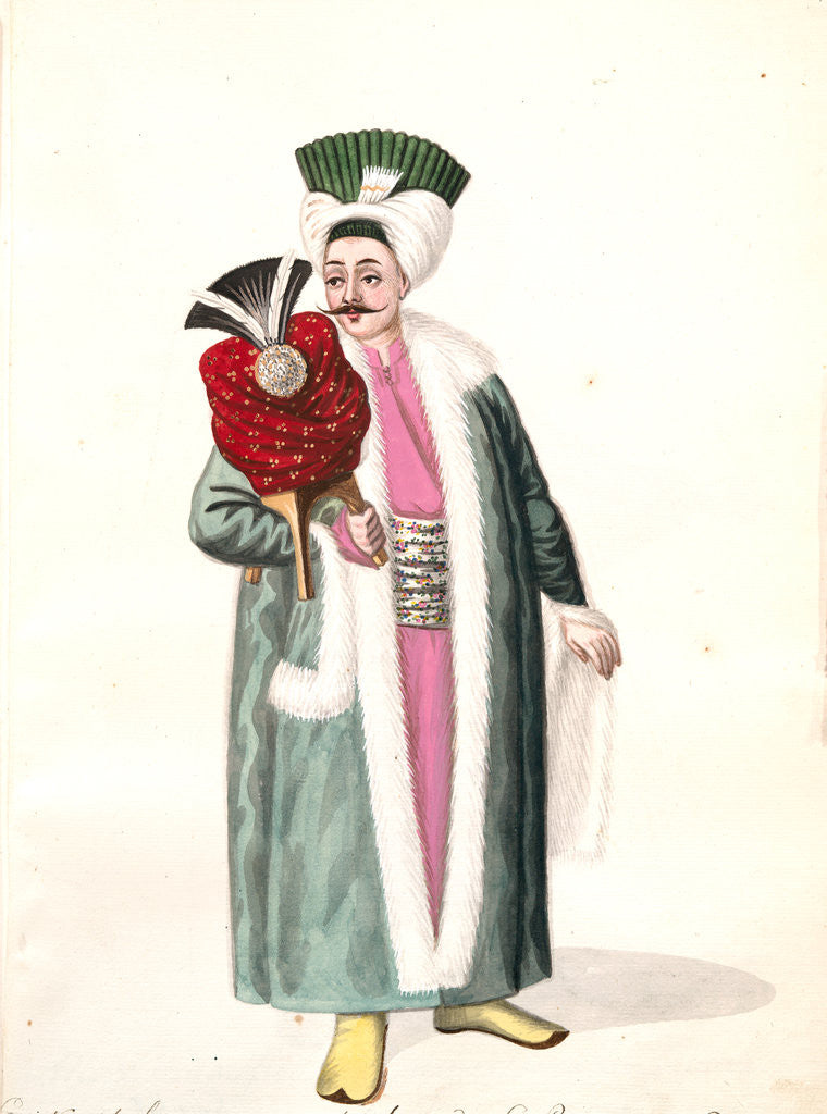 Detail of Cariktzi bassy by Mahmud II