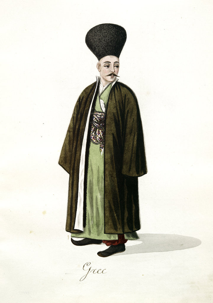 Detail of Grec by Mahmud II