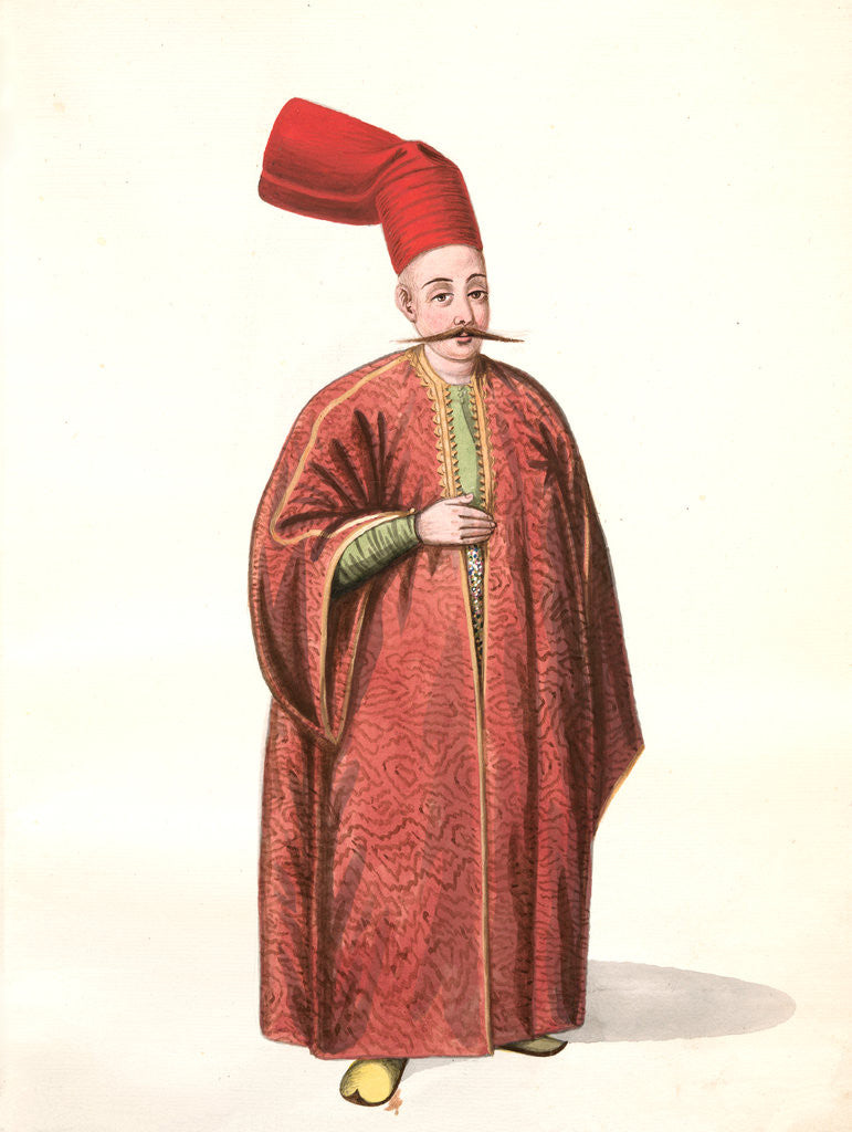 Detail of Hasseky-agassy by Mahmud II