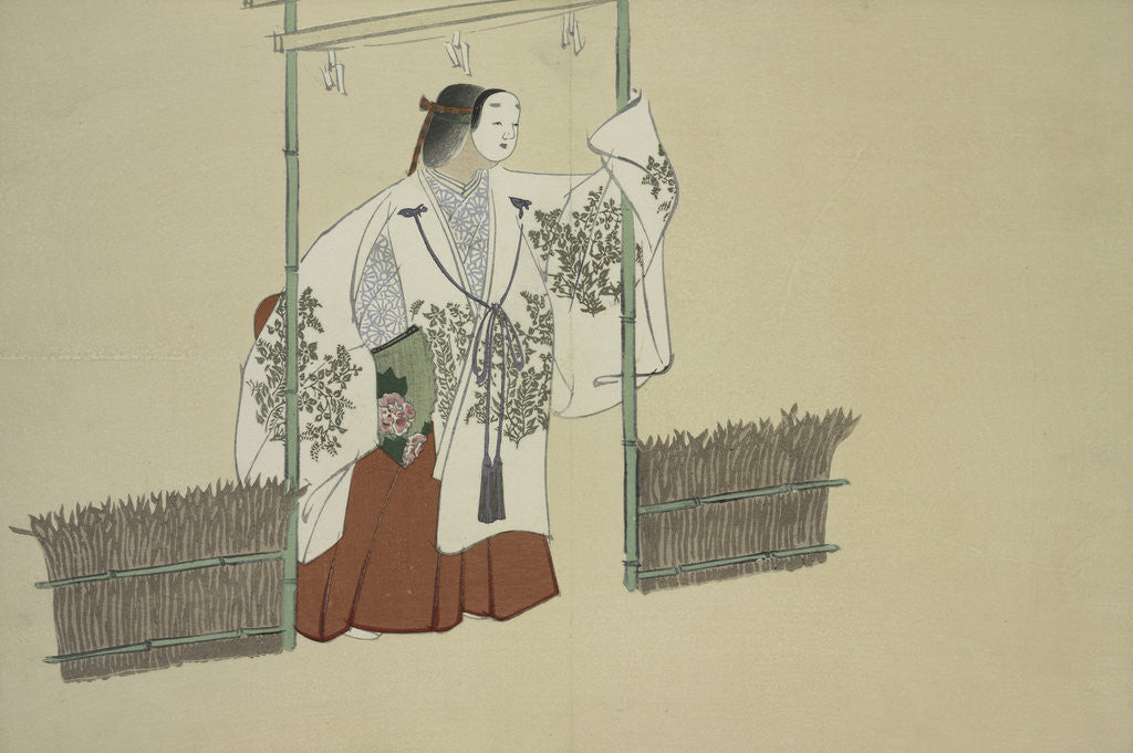 Detail of Momoyogusa Flowers of a Hundred Generations by Sekka Kamisaka